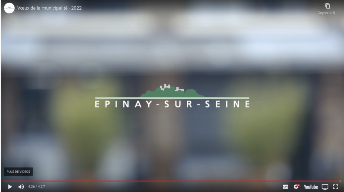 Film des Voeux 2022 d'Epinay-Sur-Seine